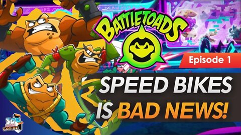 Battletoads: SPEED BIKES IS BAD NEWS! - Ep 1 - 30livesgaming