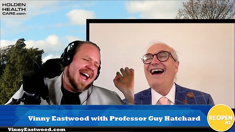 Nothing To Fear But Fear Itself, Professor Guy Hatchard on The Vinny Eastwood Show