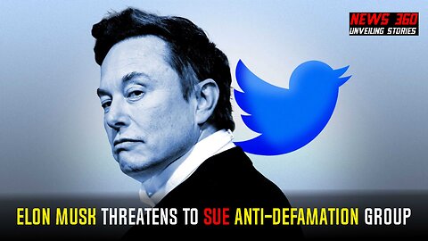 Elon Musk threatens to sue anti-defamation group on anti-Semitism accusations
