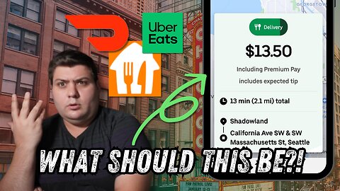 Dollars to Mile Ratio and Setting Standards on Doordash UberEats and Grubhub - When to Quit?