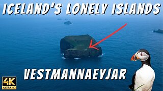 ICELAND’S LONELY ISLANDS | Visiting the Westman Islands (Vestmannaeyjar) 4K Drone Footage