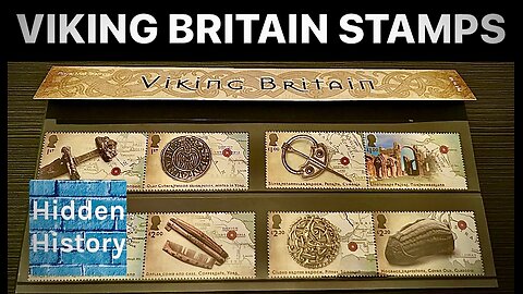 Viking Britain stamps from Royal Mail - unboxing