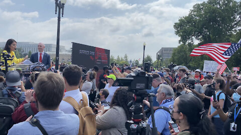 ‘Justice for J6’ Rally outside Capitol Building in DC