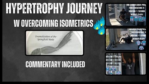 Overcoming Isometric Hypertrophy Journey