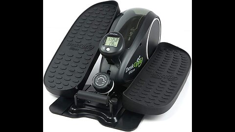 DeskCycle Ellipse Under Desk Elliptical Machine, Compact Mini Seated Elliptical Desk Exercise E...