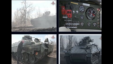 Marder infantry fighting vehicle captured by Tsentr Group of Forces
