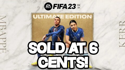 FIFA 23 Being Sold For 6 Cents
