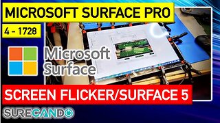 Microsoft Surface Pro 4 Flickering Screen Issue Fix Using Pro 5 LCD with connector converter 1724