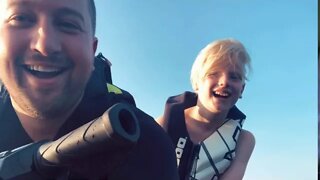 Sunset Jet-ski with Blue 💦👨‍👦🌅 (with unexpected flip over 🤷‍♂️) #2019 - EXTENDED VERSION