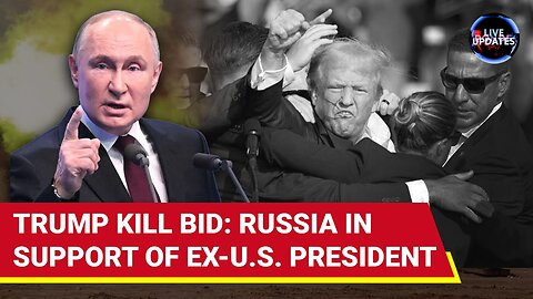Putin Breaks Silence On Trump Assassination Bid; Makes Sensational Charge Against Biden.