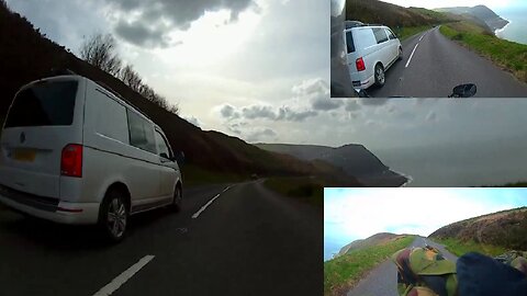 #dashcam, 3 way, 120424, #biker, #spring, #ride, #moors,