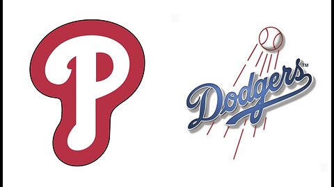 Phillies @ Dodgers. Game 3 of 3 Game Series. MLB the Show 24.