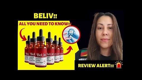 BELIV ((BEWARE!!)) Beliv blood sugar Supplement - Beliv Review - Beliv Supplement