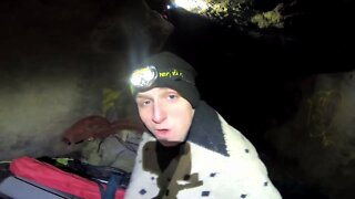 Overnight Winter Camping at The Indian Cave | Epic Survival Secrets