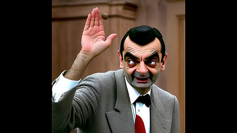 Mr Bean Comedy Scene