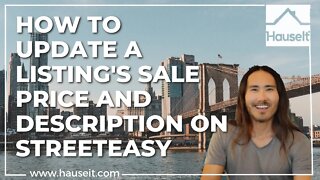 How to Update a Listing's Sale Price and Description on StreetEasy