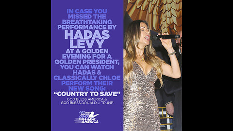 The fabulous Hadas Levy performed the National Anthem