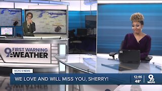 WCPO9 says goodbye to Sherry Hughes