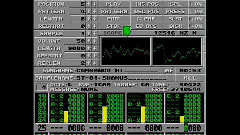 Atari ST Protracker Mods - Commando