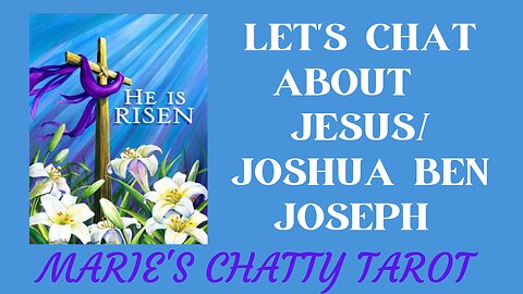 Let's Chat About Jesus A.K.A Josuah Ben Joseph