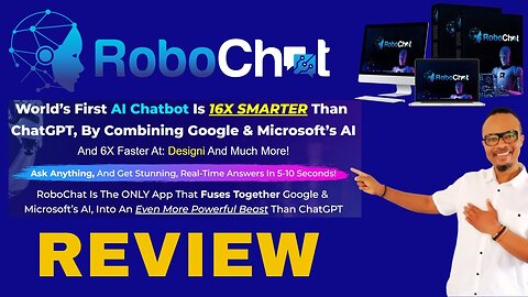 RoboCHAT - World's First Google & Microsoft AI CHATBOT