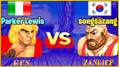 Street Fighter II': Champion Edition (Parker Lewis Vs. songsazang) [Italy Vs. South Korea]