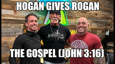 Hulk Hogan Shares the Gospel With Joe Rogan on the Joe Rogan Experience Podcast!