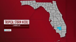Tracking Tropical Storm Nicole in LaBelle