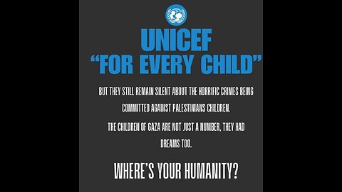 UNICEF PROVEN ITSELF NOTHING BUT TIME WASTER