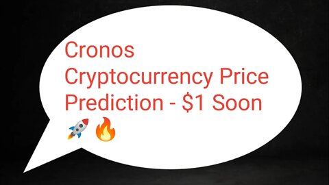 Cronos News Today | Cronos Price Prediction | Cro Price 67000% Coming 🔥
