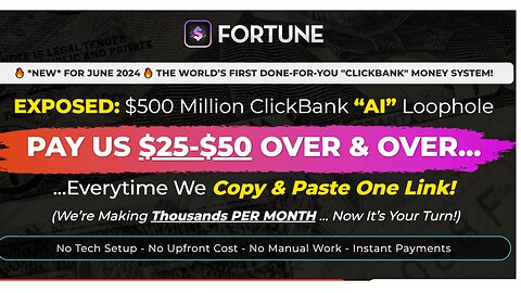 Fortune Review: Effortlessly earn $25-$50/Daily