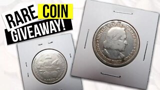 COLUMBIAN HALF DOLLAR COINS WORTH MONEY - SILVER COIN GIVEAWAY!!