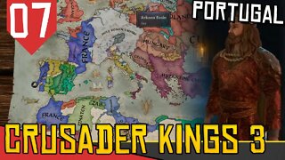 O FUTURO TIRANO - Crusader Kings 3 Portugal #07 [Gameplay PT-BR]