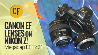 Canon EF lenses on Nikon Z! Megadap EFTZ21 adaptor review