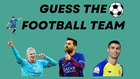 Guess the football player's team|Quiz game