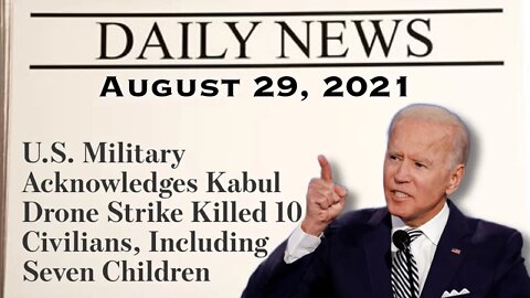 A Year Ago Joe Biden KILLED SEVEN CHILDREN in a drone strike