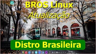 Linux Brasileiro BrOS KDE Plasma baseado no Ubuntu. Leve, Rápido, Grátis e Livre