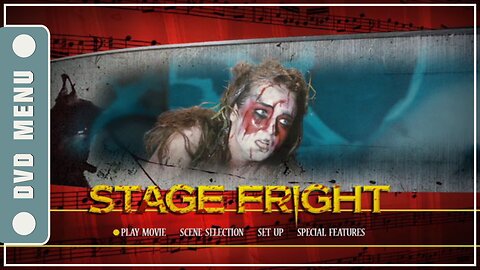 Stage Fright - DVD Menu