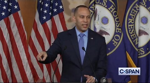 Rep Jeffries Claims House GOP Are The Party Of Insurrection, Impeachment