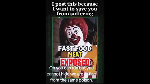 Are you still eating from fast food restaurants like McDonald’s?