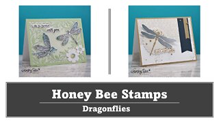 Honey Bee Stamps | Dragonfly stamps and dies