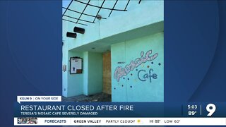 Teresa’s Mosaic Cafe heavily damaged from attic fire