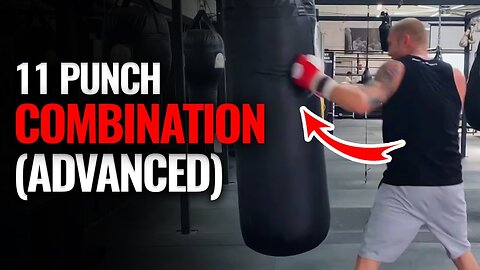 11 Punch Advanced Boxing Combination for the Heavy Bag | Boxing Bag Combos