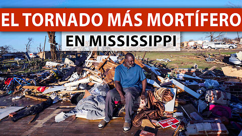 ¿Por qué fue tan DESTRUCTIVO? Potente tornado de Mississippi destruyó casas → Rolling Fork, MS.