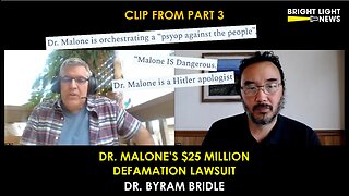 Clip from Dr. Robert Malone's $25 Million Lawsuit -Dr. Byram Bridle