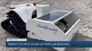 Robot to help clean up Pinellas County beaches