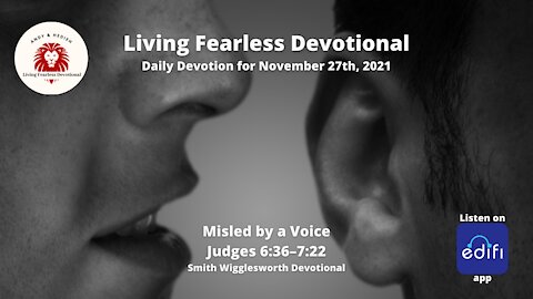 Misled by a Voice - Judges 6:36–7:22