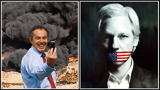 Iraq War Crimes: Tony Blair Should Be In Prison NOT Julian Assange