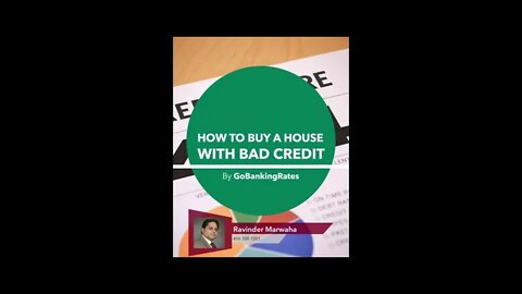 How To Buy a House With Bad Credit || #shorts