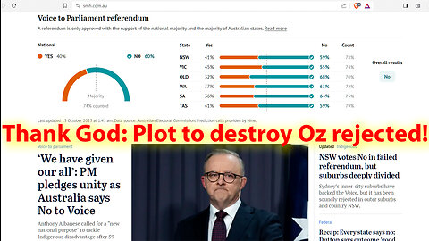 Huge Victory: Communist plot to destroy Australia overwhelmingly rejected by the people